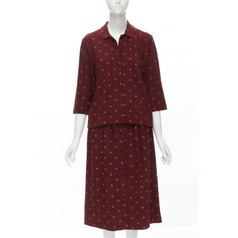 Comme Des Garcons Polka Babydoll Skirt Set